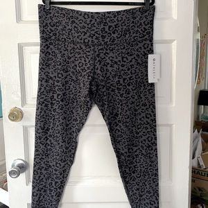 NWT Athleta Plus Size 2X High Rise Cheetah Legging